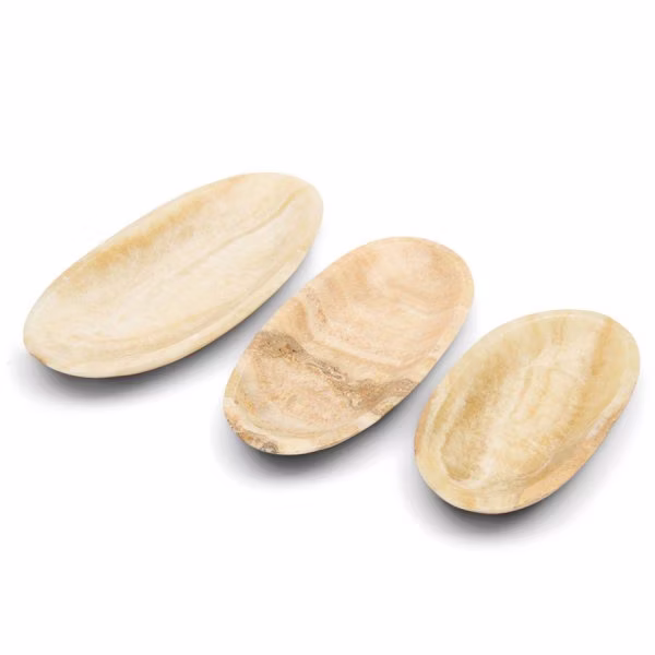 Riviera Maison decorative bowls Onyx Decoration Plates (3 pieces)