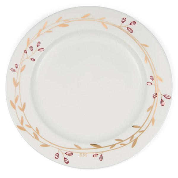 Rivièra Maison Riviera Maison Dinner Plate Noël Whisper Dinner Plate 27cm