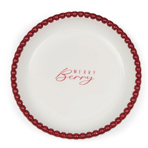 Rivièra Maison Riviera Maison Pastry Bowl Merry Berry Bowl (18cm)