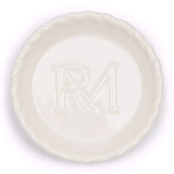 Rivièra Maison Riviera Maison small plate Elegant Twist Tea Tip White
