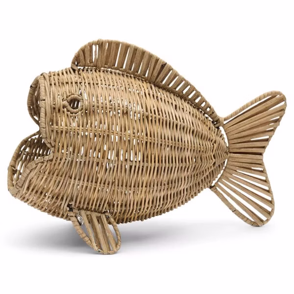 Riviera Maison Fish Basket Decoration Rustic