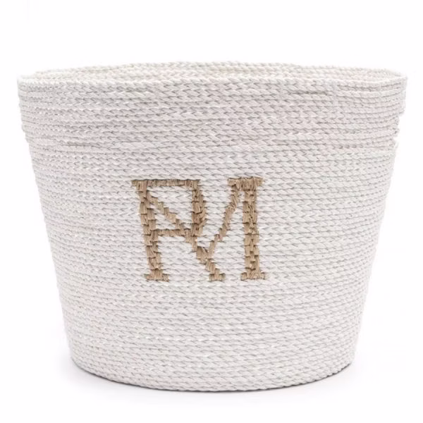 Riviera Maison Basket RM Monogram (40cm)