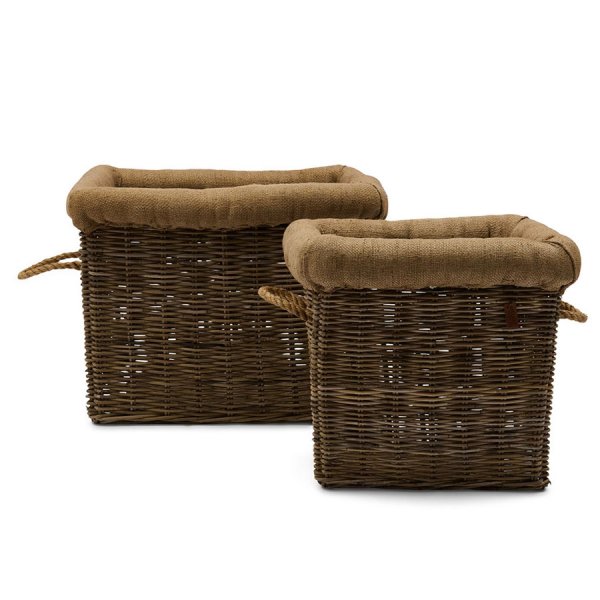 Riviera Maison Basket Set Storage Baskets Log Basket