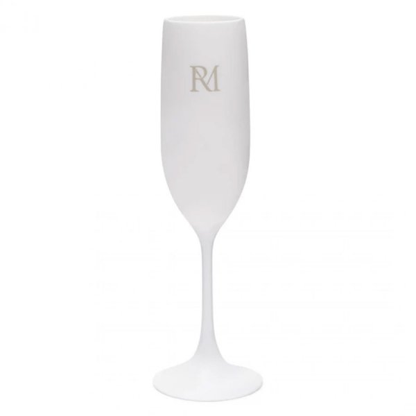 Riviera Maison plastic champagne glass Monogram Outdoor Bub