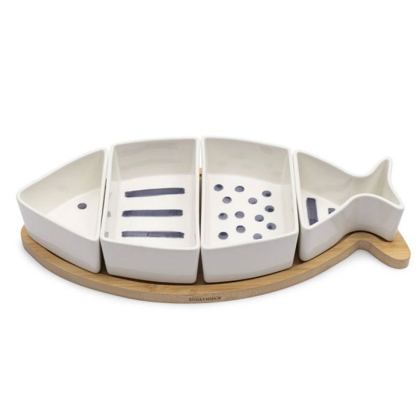 Rivièra Maison Riviera Maison Serving Plate Cascais Fish (26.5cm)