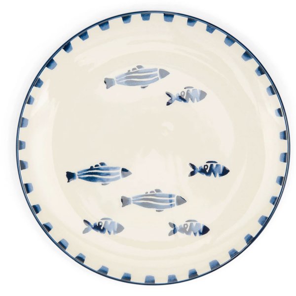 Rivièra Maison Riviera Maison Plate Como Catch Dinner Plate (26cm)
