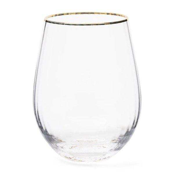 Rivièra Maison Riviera Maison water glass Les Saisies Blubbles glass