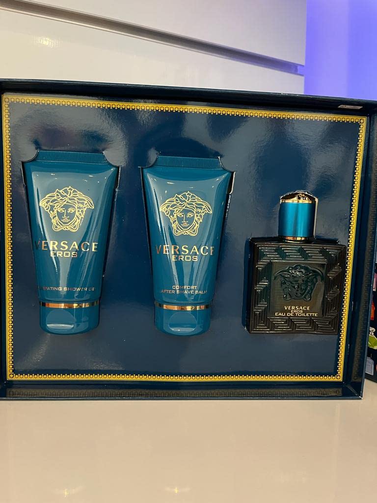 Versace Eros Set Men's Eau de Toilette 50 ml + SG 50 ml + ASB