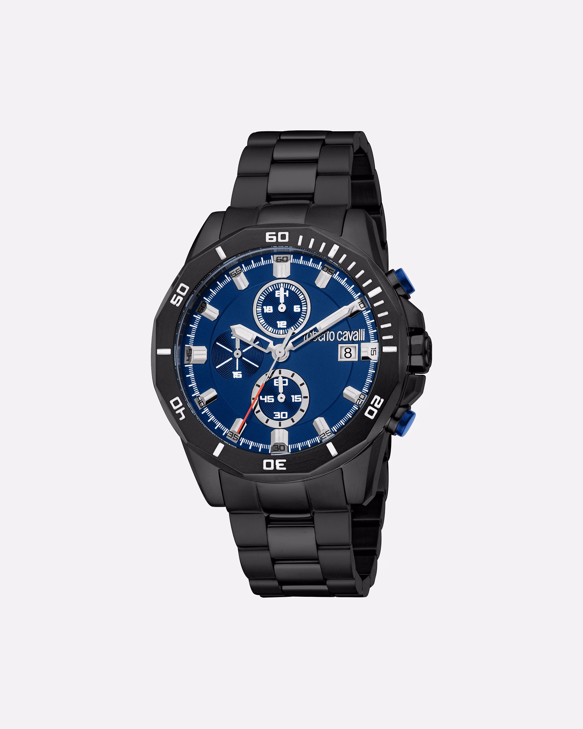 Roberto Cavalli watch men's watch stainless steel