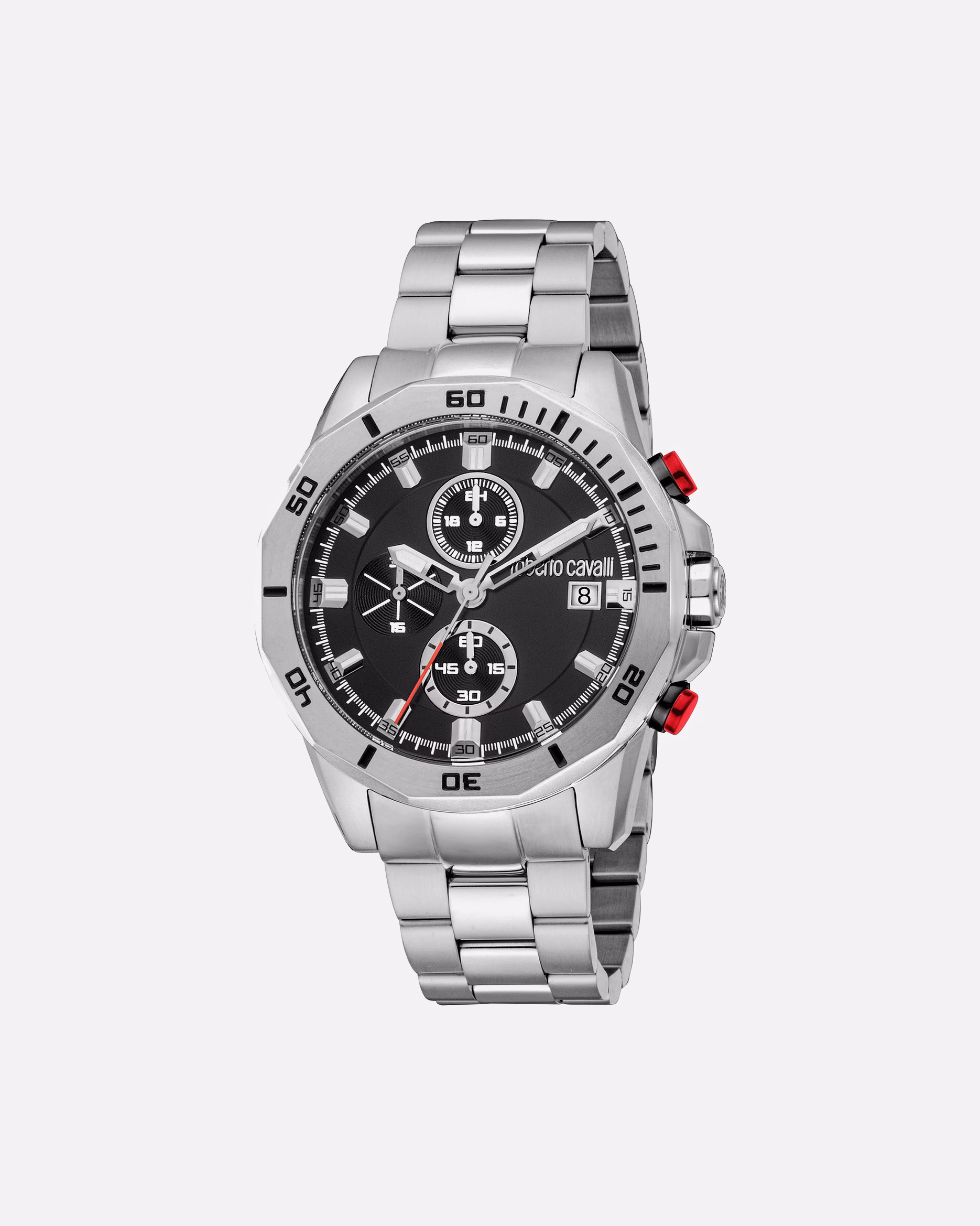 Roberto Cavalli watch men's watch stainless steel