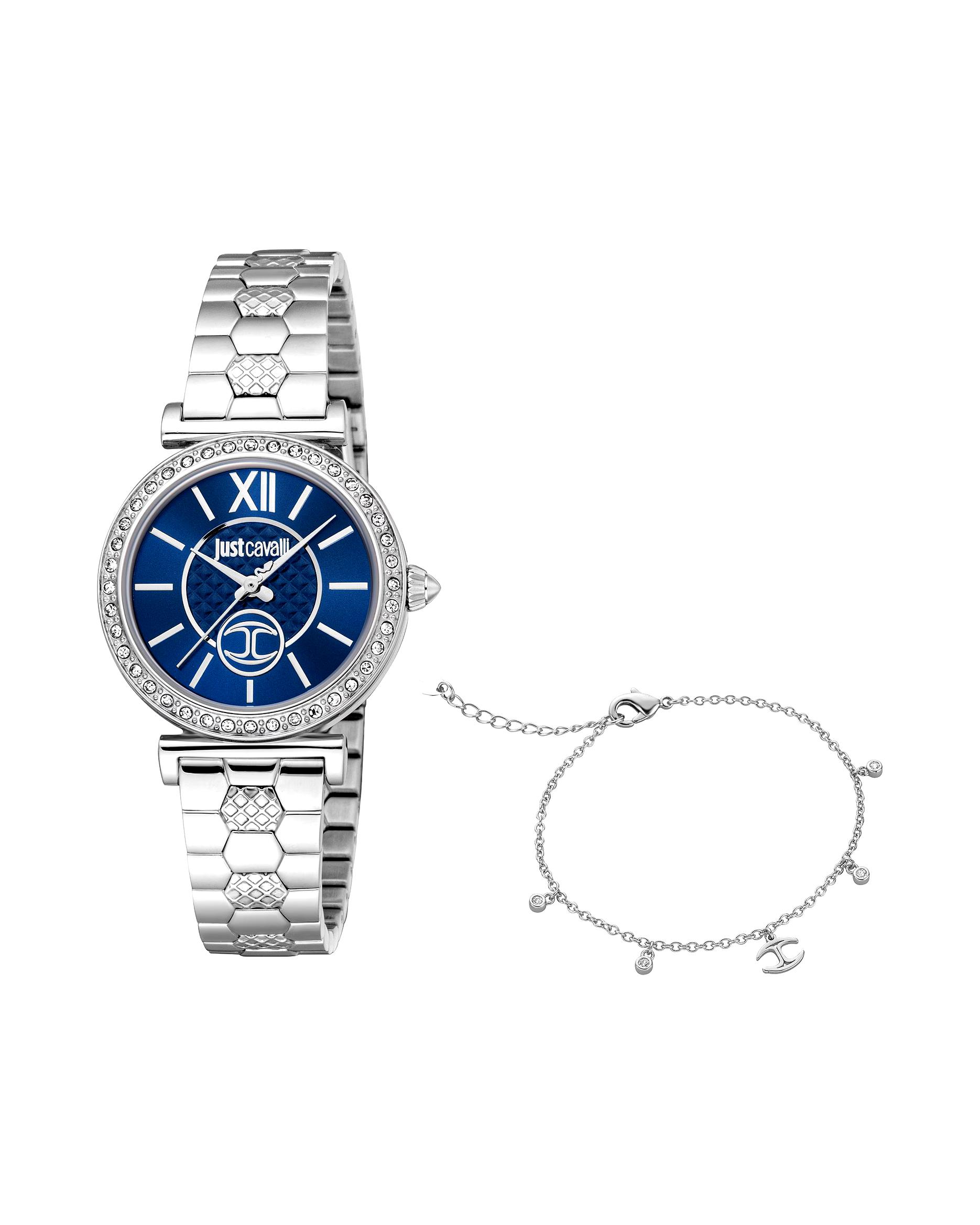 Roberto Cavalli watch watch set stainless steel