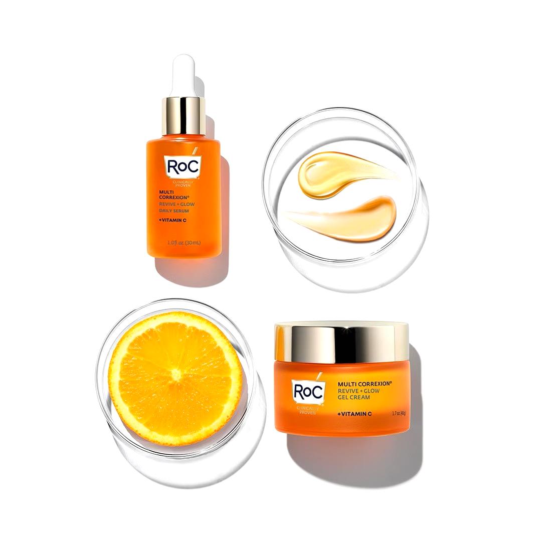 RoC Anti-Aging Care Multi Correxion Revive + Glow Gel Cream