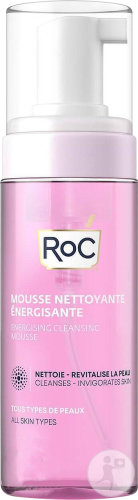 RoC Energizing Cleansing Foam All Skin Types Pump Bottle 150ml
