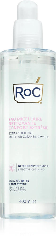 RoC Extra Comfort Micellar Cleansing Water soothing micellar water for sensitive skin