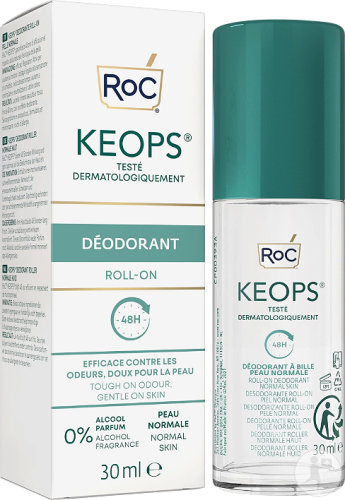 RoC Keops Deodorant Normal Skin Roll-On 30ml
