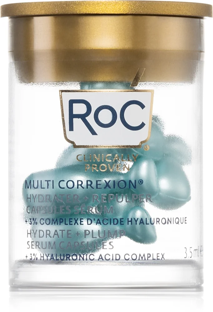 RoC Multi Correxion Hydrate & Plump hydrating serum in capsules