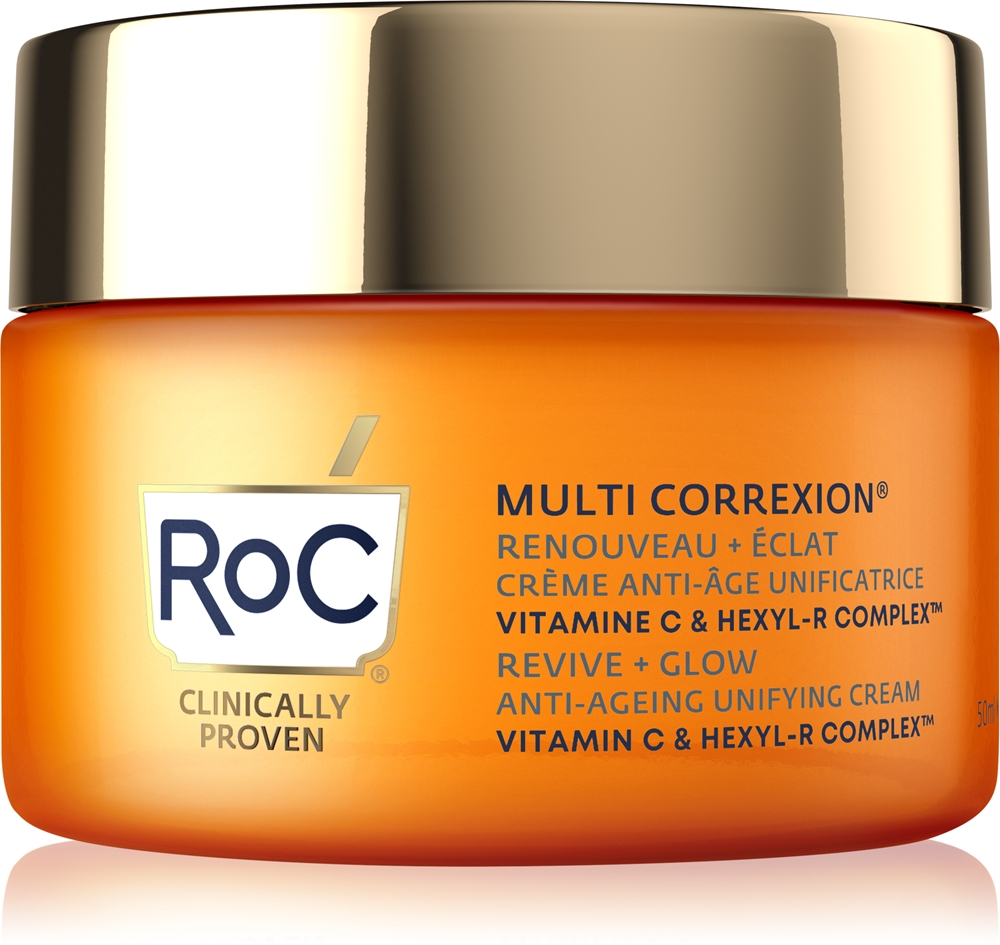RoC Multi Correxion Revive + Glow brightening anti-wrinkle cream with vitamin C