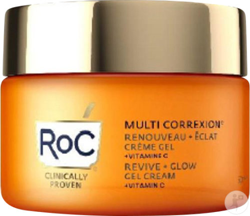 Roc Multi Correxion Revive + Glow Cream Gel + Vitamin C Jar 50ml