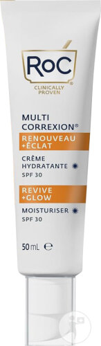 Roc Multi Correxion Revive & Glow Moisturizing Cream SPF30 Tube 50ml