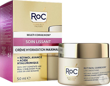 RoC Retinol Correxion Line Smoothing Retinol + Hyaluronic Acid Jar 48ml