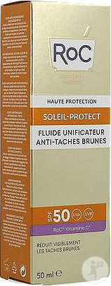 Roc Soleil Protect Balancing Fluid Against Brown Spots SPF50 Tube 50ml