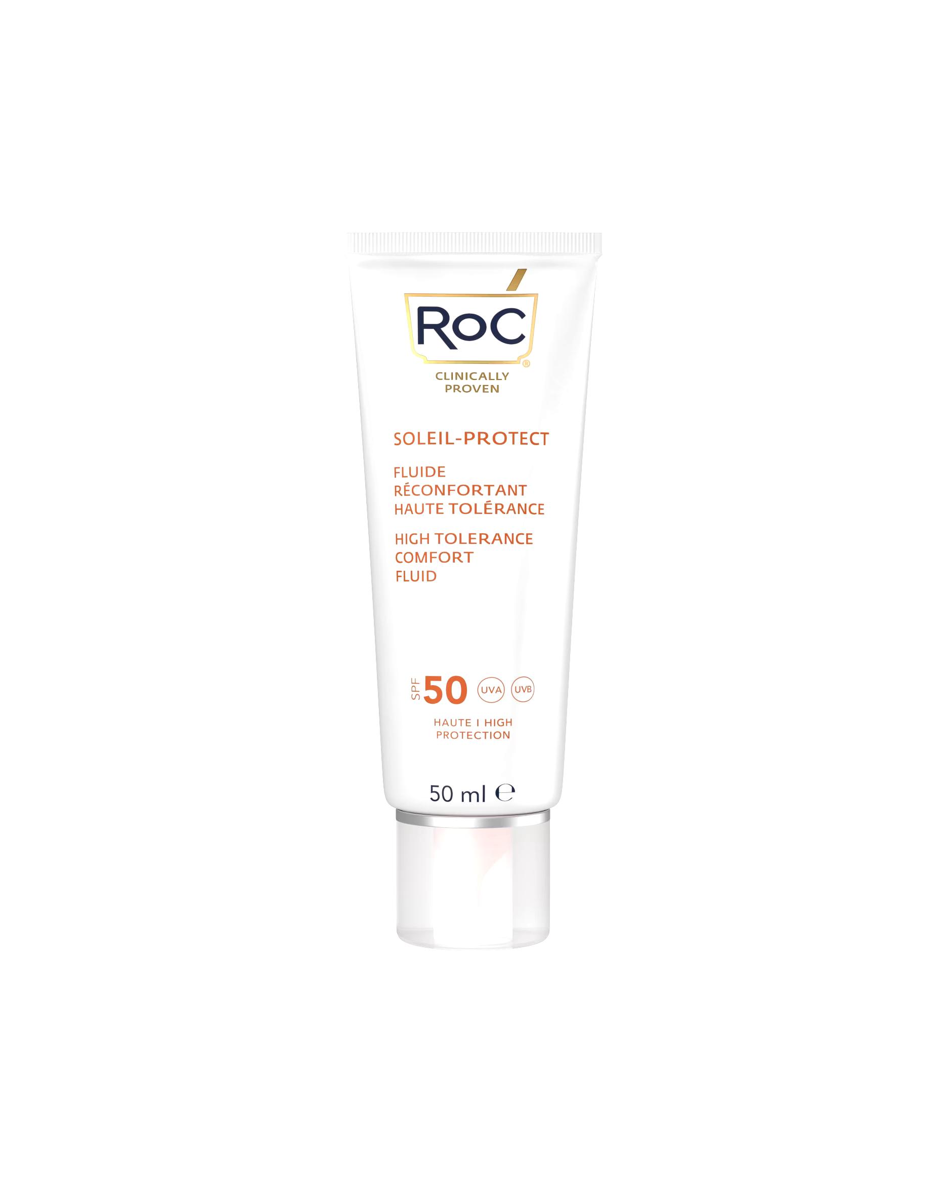 RoC Sunscreen Soleil-Protect High Tolerance Comfort Fluid SPF 50