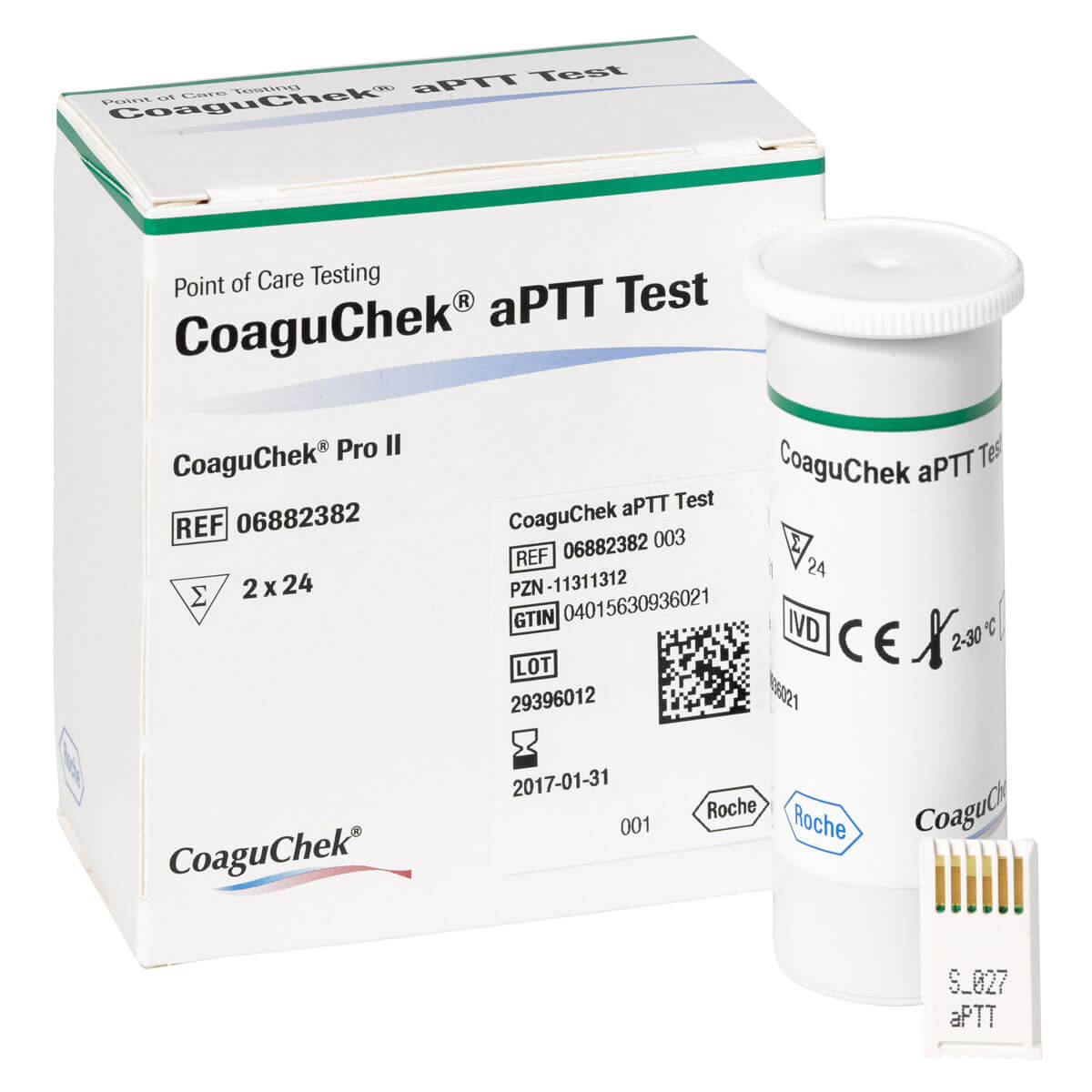 Roche CoaguChek aPTT Test