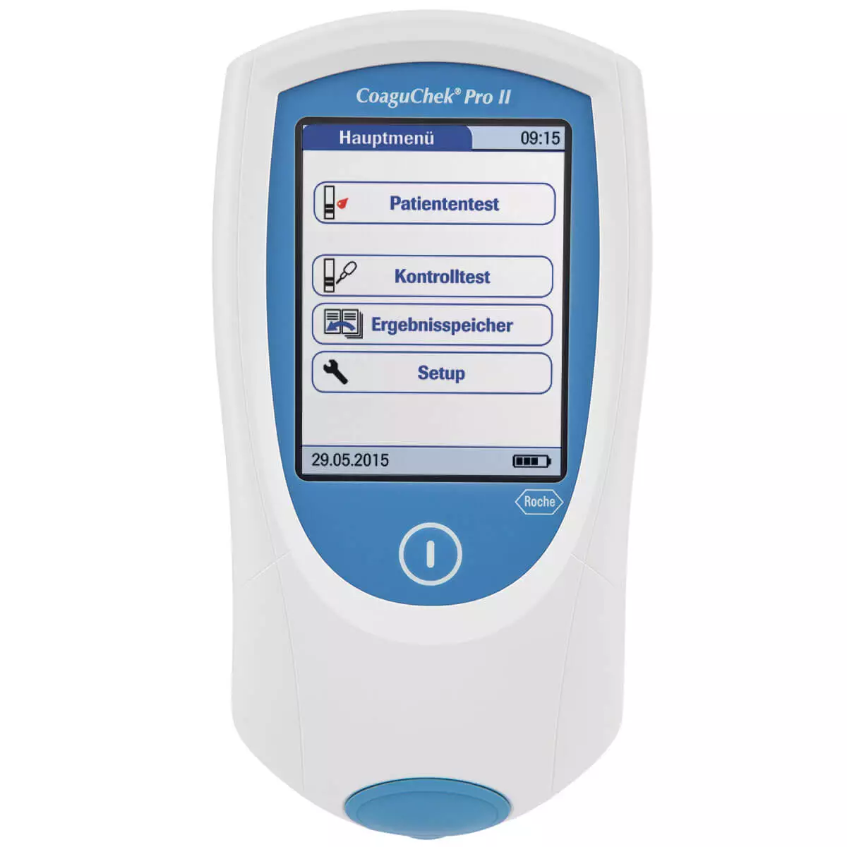 Roche CoaguChek Pro II System, 187 x 97 x 43 mm. Withour Battery