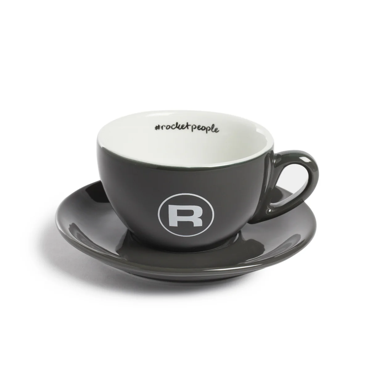 Rocket Espresso cappuccino cup grey, Default Title