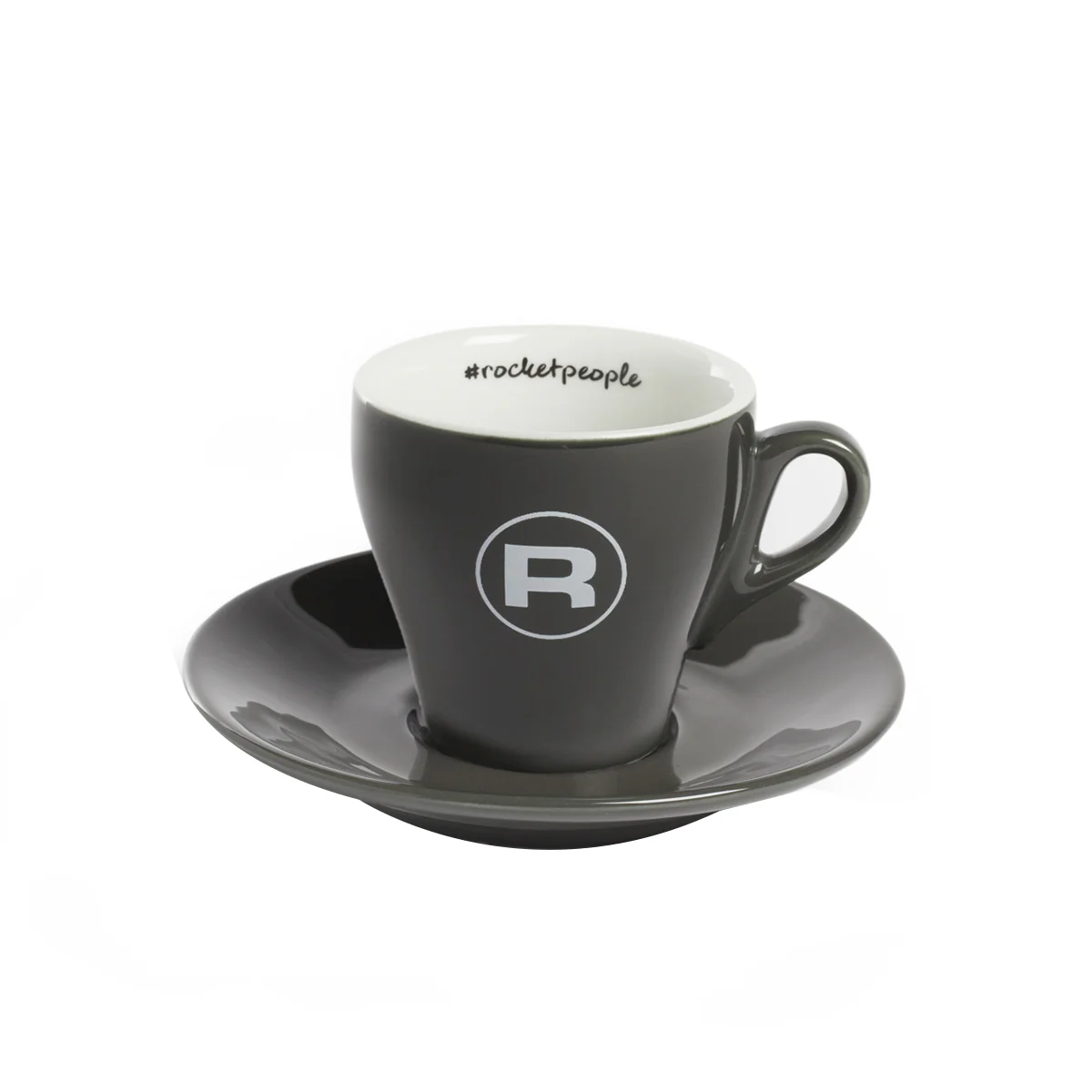 Rocket Espresso Flat White cup grey