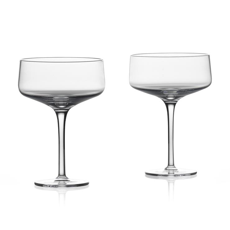 Zone Denmark Rocks Coupe Cocktail Glass 2-Pack