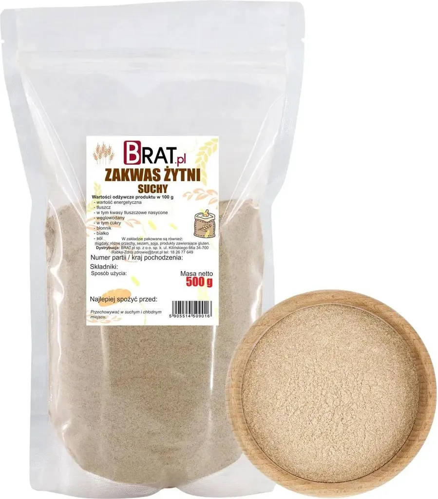 BRAT.PL Rye sourdough 500g