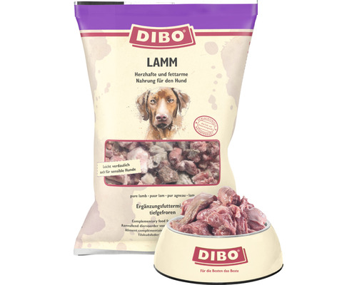 Raw feed DIBO® lamb 2 kg frozen