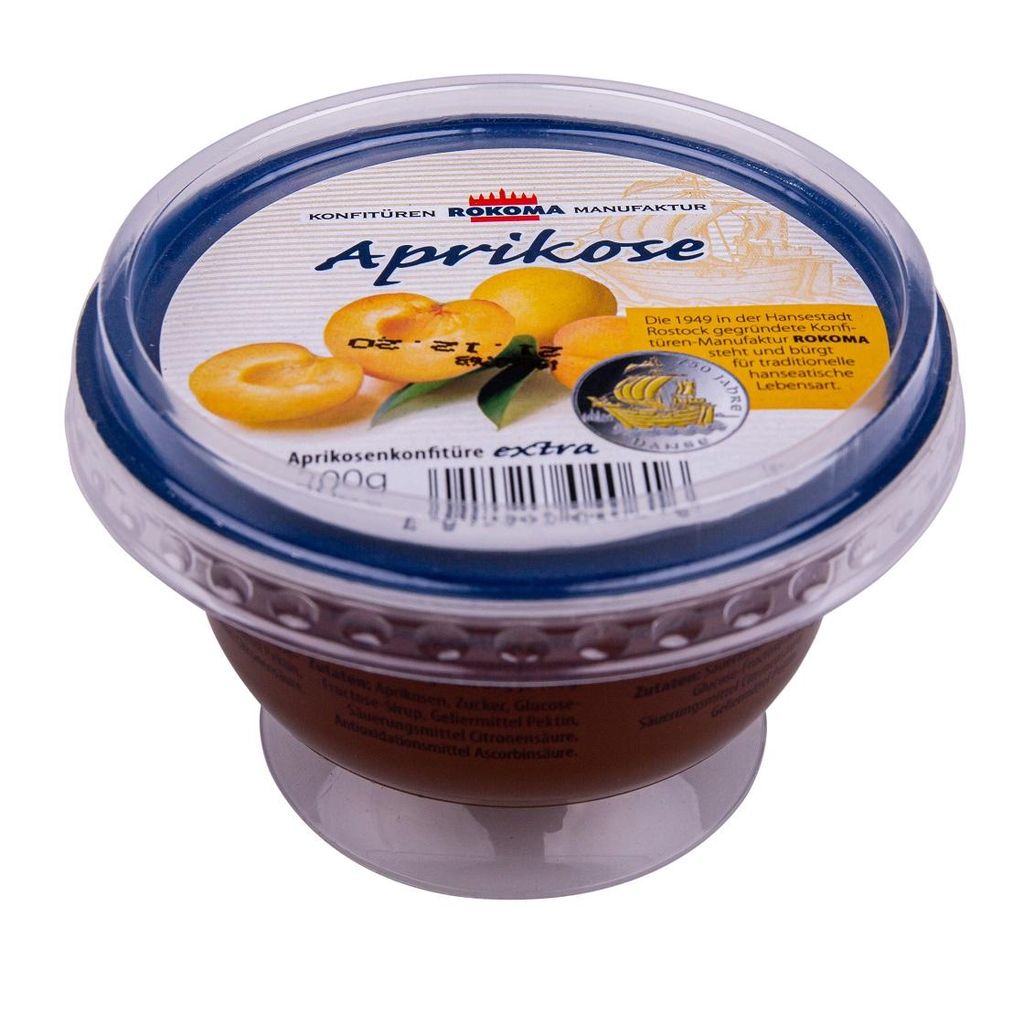 Lausitzer Früchteverarbeitung Rokoma Apricot Jam 12x200g