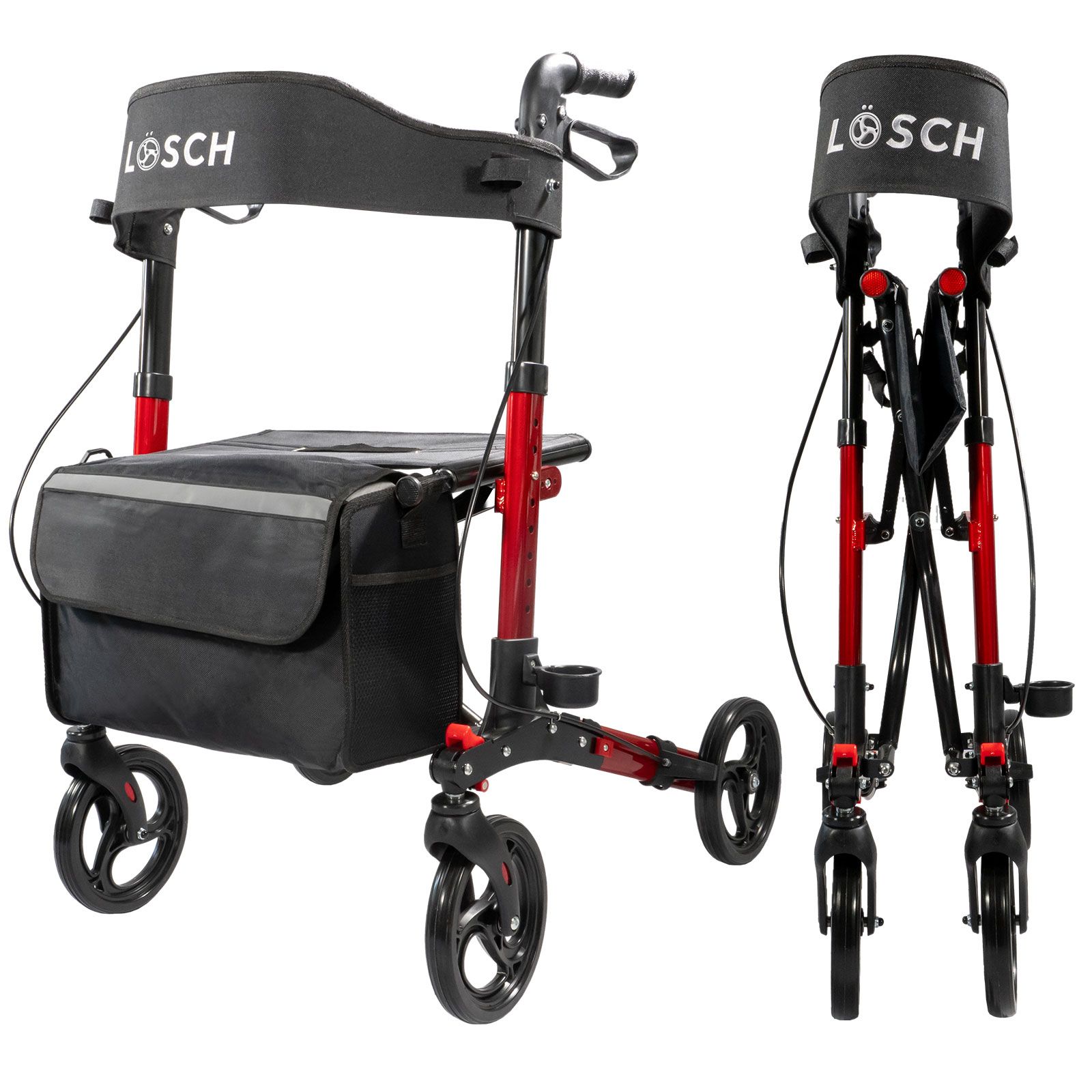 Rollator Tabas Mobility Red 1 St