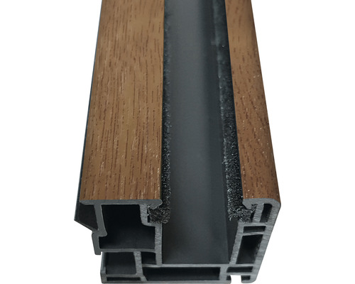 Hornbach Roller shutter guide rail golden oak 42x42x2200 mm