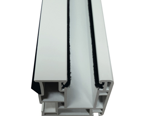 Hornbach Roller shutter guide rail white 42x42x1400 mm