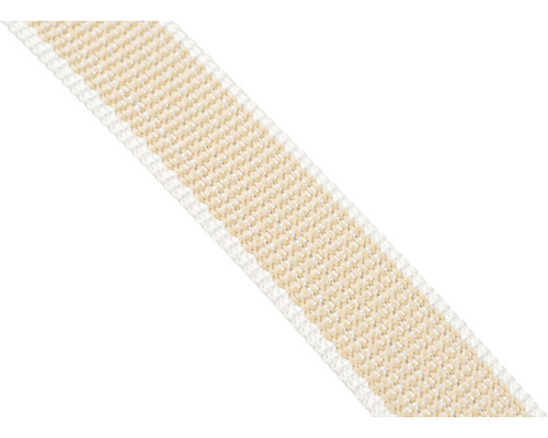 Roller shutter strap Mamutec beige 15 mm sold by the meter