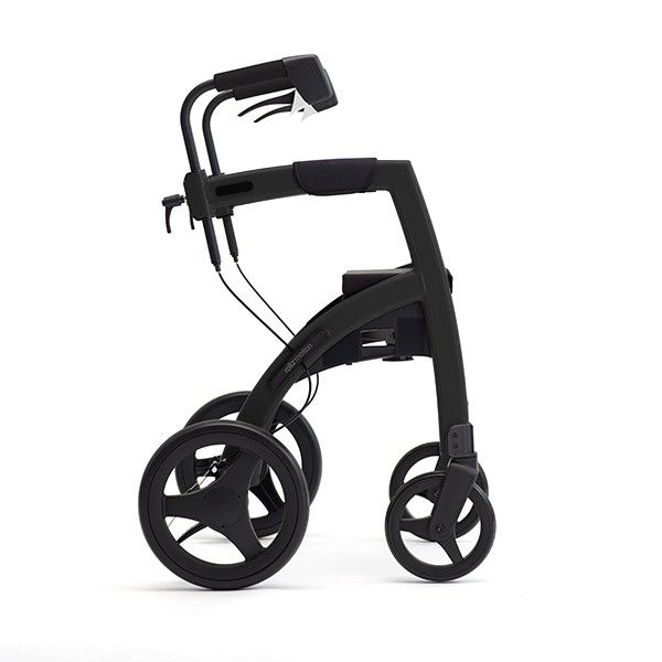 Rollz Motion 2 rollator and wheelchair 2-in-1 matt black