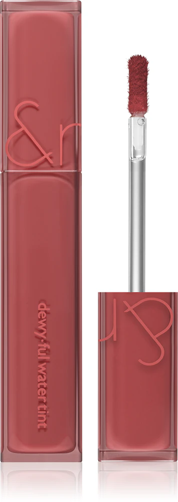 rom&nd Dewy Ful Water Tint long-lasting lip gloss Farbton #03 If Rose 5 g