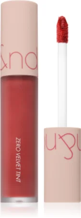 rom&nd Zero Velvet Tint Creamy lipstick with a matte effect Farbton #16 Burny Nude 5,5 g