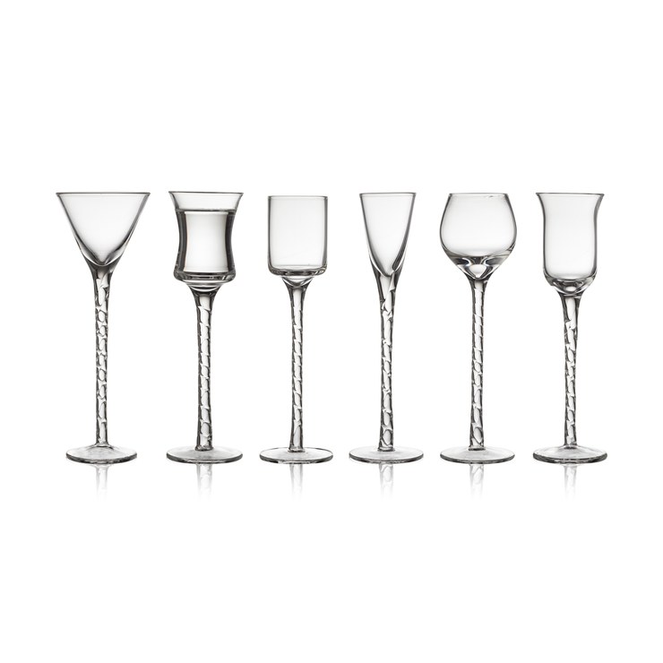 Lyngby Glas Rome shot glass 2.5-5 cl 6 parts