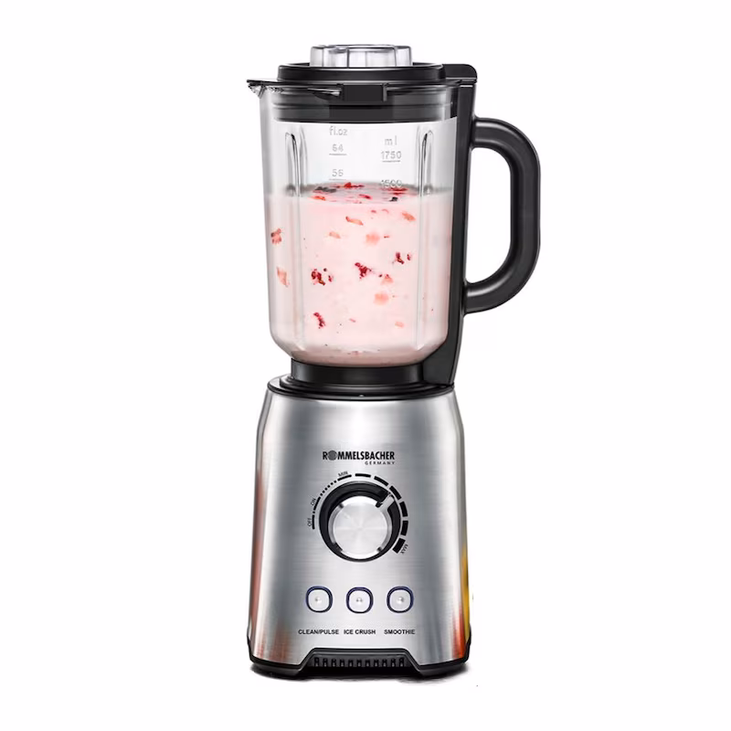 Rommelsbacher MX 1250 Mixer 1.75 l Tabletop Mixer 1200 W Stainless Steel