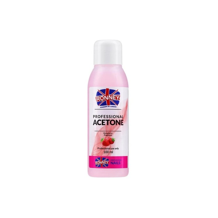 Ronney Professional Nail Acetone Strawberry 100 ml