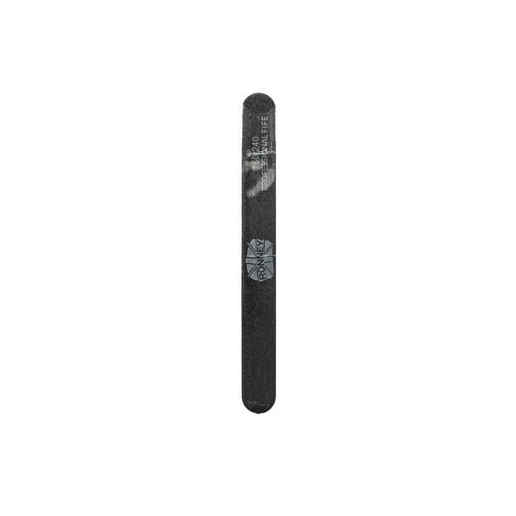 Ronney Professional Premium Straight Nail File Black 180/240 1 pc.