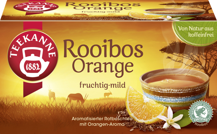 Teekanne Rooibos Orange