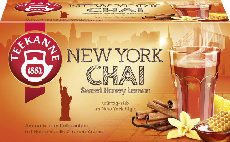 Teekanne Rooibostee New York Chai