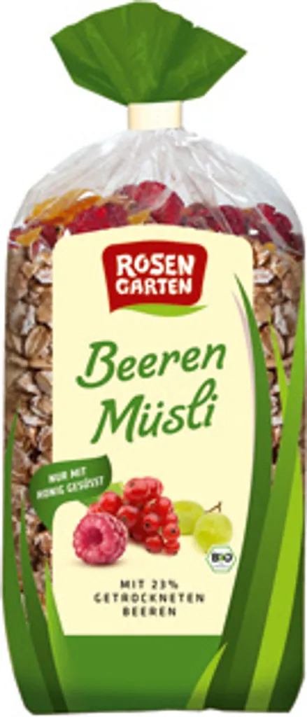 Rosengarten Naturkost Rosengarten Berry Muesli 750g