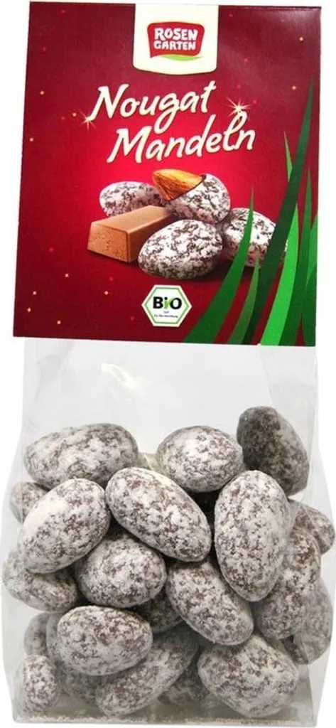 Rosengarten Naturkost Rose Garden - Nougat Almonds - 100g