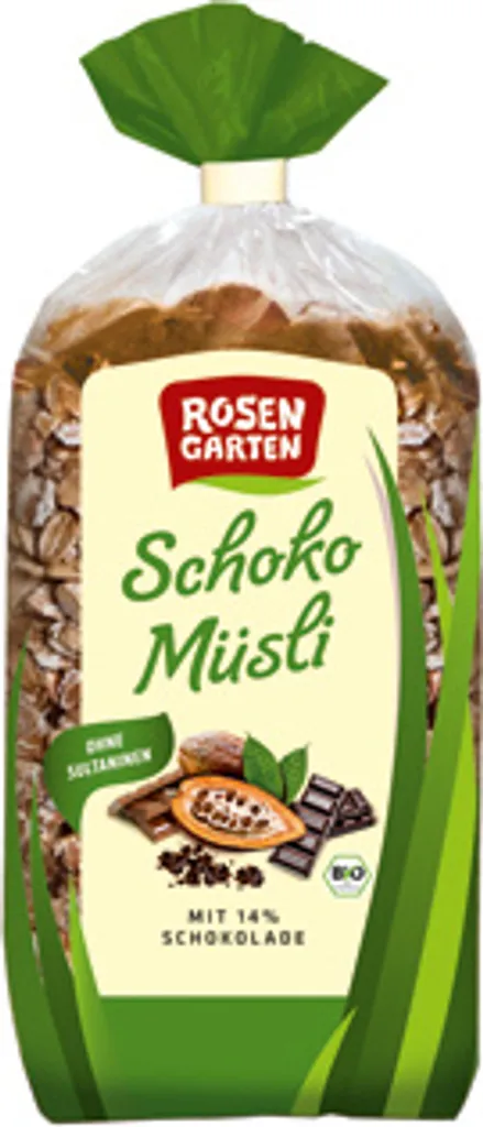Rosengarten Naturkost Rosengarten Chocolate Muesli 750g